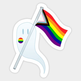 Pride Ghosts - Progressive Sticker